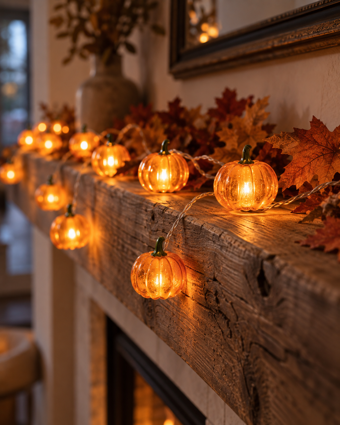 Pumpkin String Lights